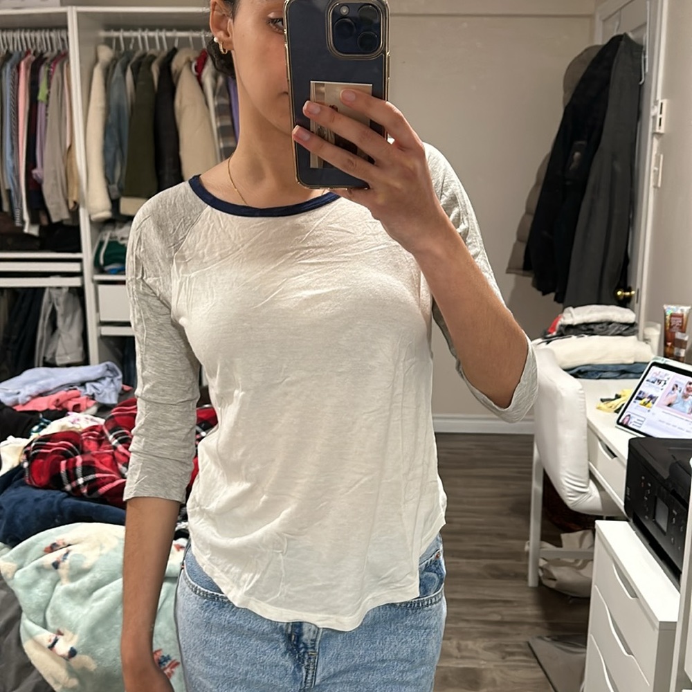 forever 21 baseball tee